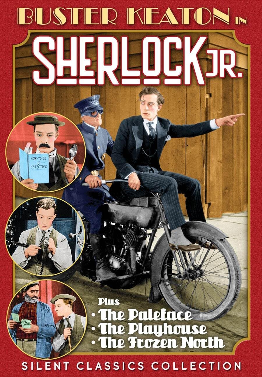 Sherlock Jr USA DVD clásico de Buster Keaton para cinéfilos coleccionistas