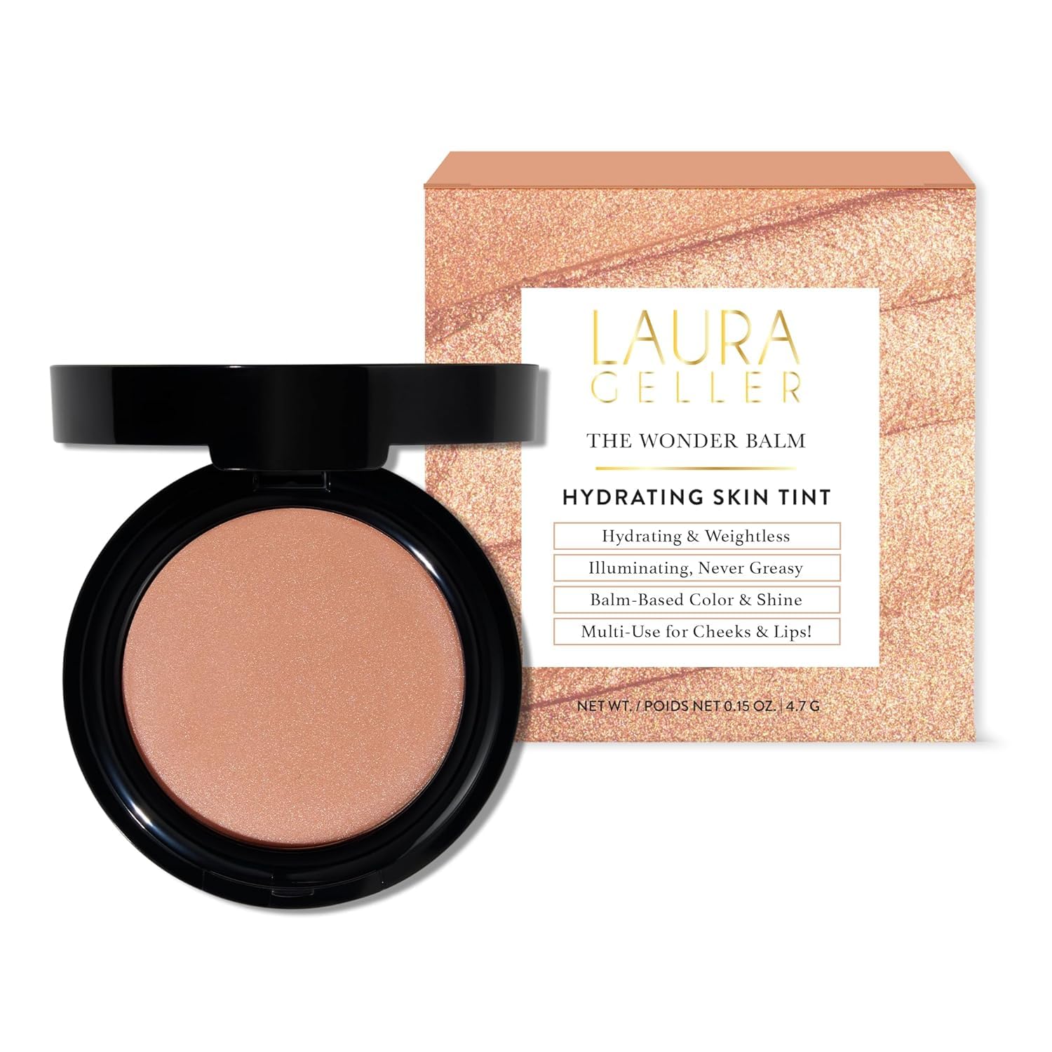 LAURA GELLER NEW YORK The Wonder Balm Complexion Enhancer - Hydrating Weightless Subtle Hint of Color Glow for