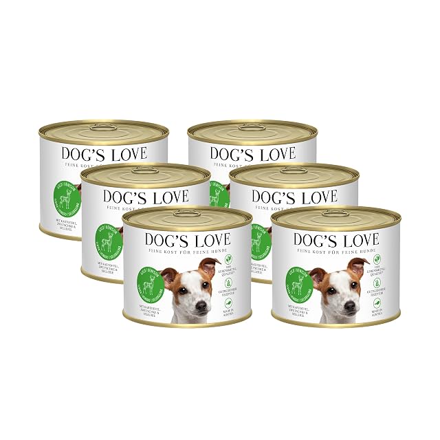 DOG'S LOVE Classic Wild, 6 Unidades (6 x 200 g)
