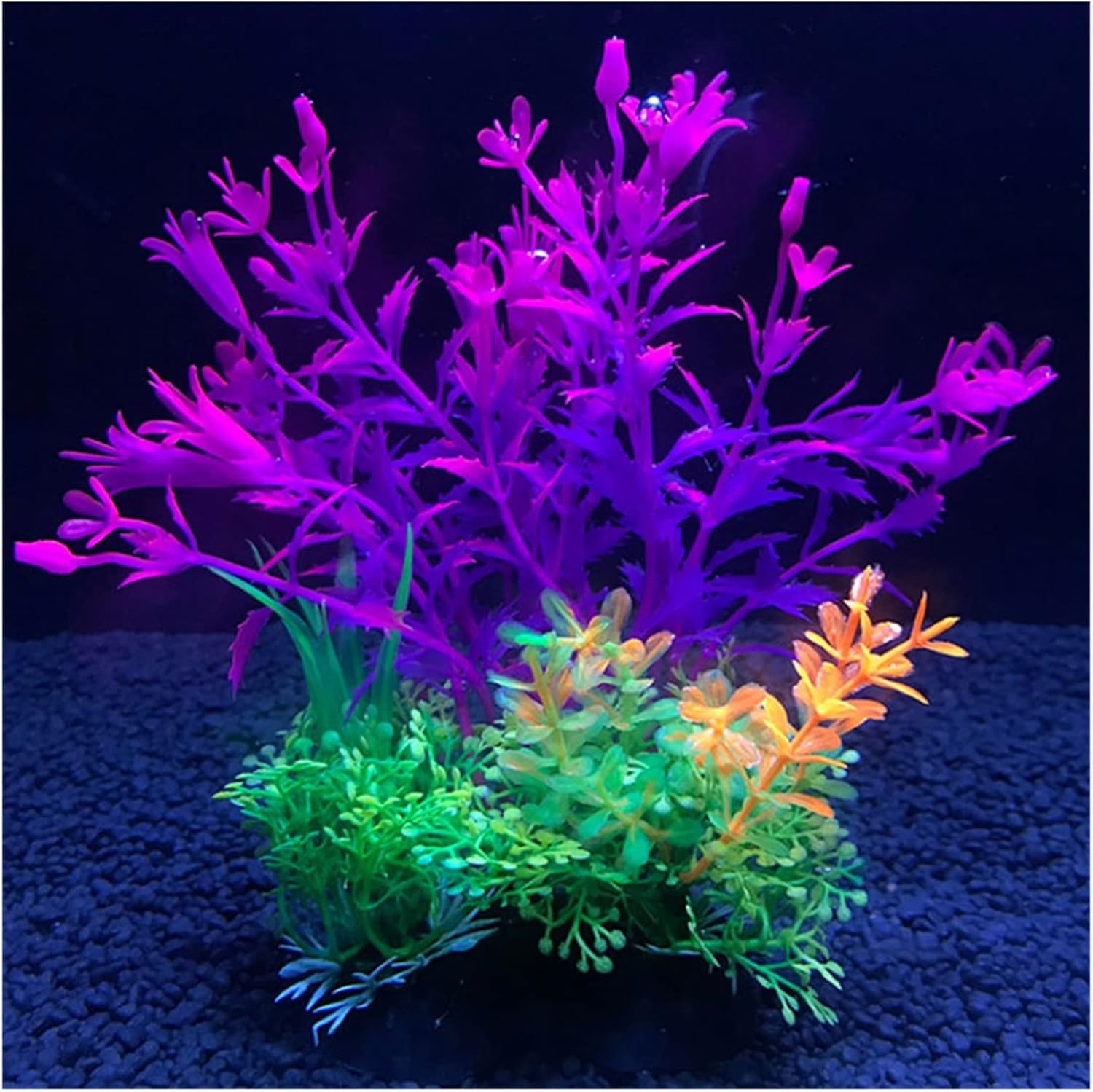 Aquarium Artificial Decor Plants Simulation Water Weeds Ornament Fish Tank Plant Grass Decoration(0 9)