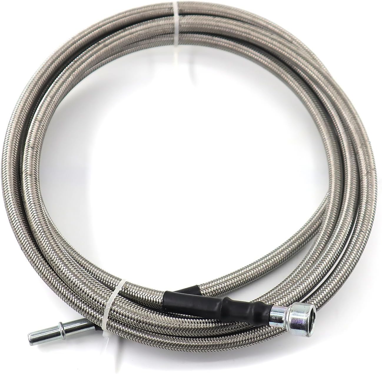 Stainless Steel Braided Fuel Lines Kit 819-840 Quick Fix Fit for 1999 2000 2001 2002 2003 Chevy Silverado 1500 2500 GMC Sierra 1500 2500 OE# 15043857, 15765803