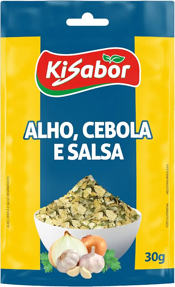 KiSabor Alho Cebola & Salsa Kisabor 30 Gramas