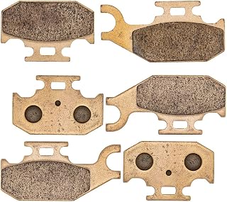 NICHE Brake Pad Kit for Can-Am Commander 1000 800 705600398 705600350 705601147 Front Rear Ceramic