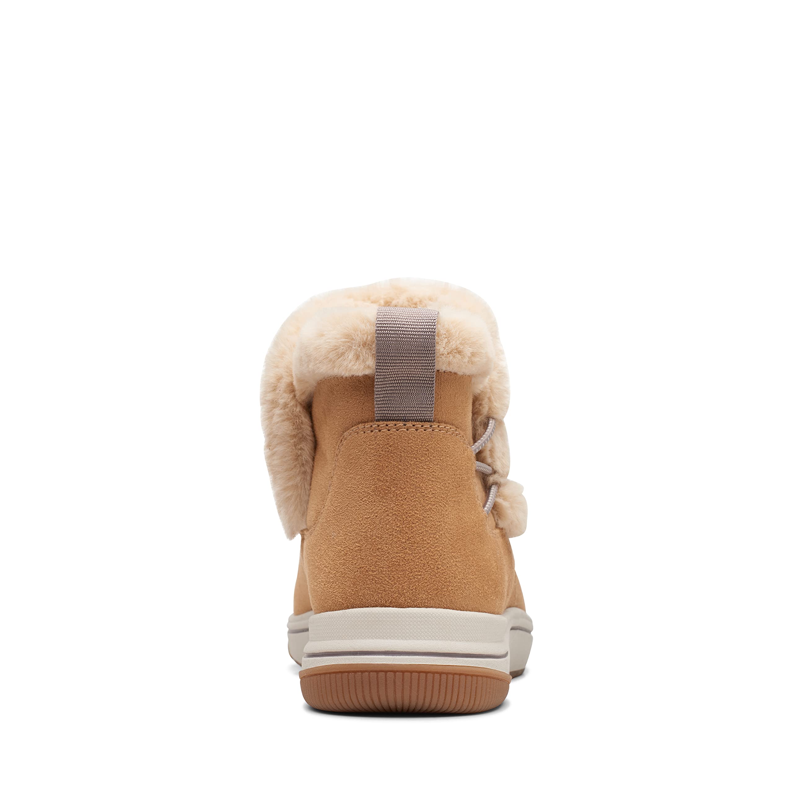Clarks Damen Breeze Fur Stiefelette, Hellbraun, 42.5 EU Weit – Ansicht 3
