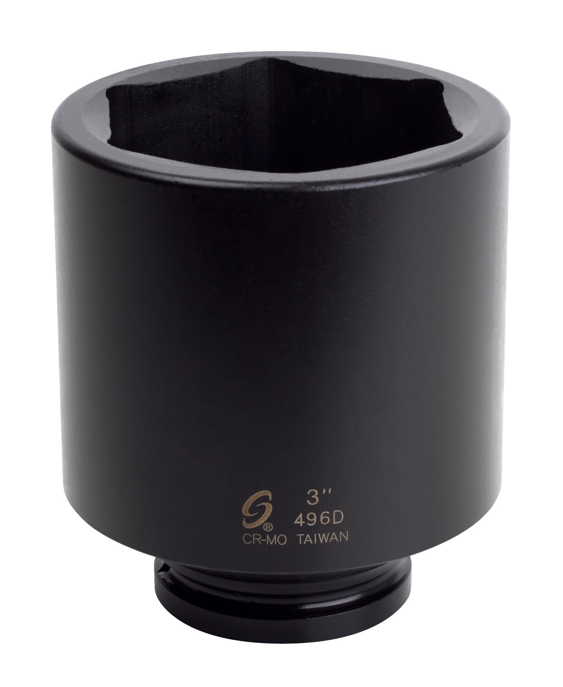 SUNEX Tools 3/4 in. Drive 3 in. 6-Point Deep Impact Socket, CR-MO