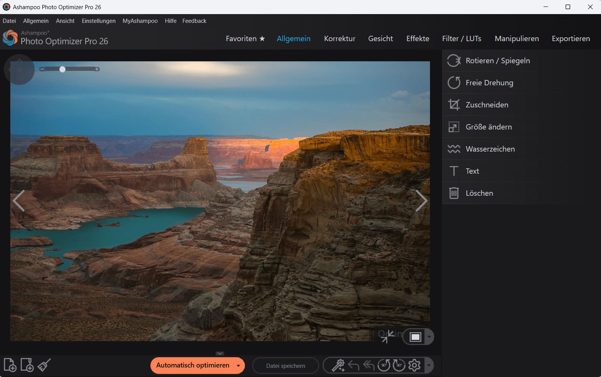 Photo Optimizer 26, Bildbearbeitungssoftware, Automatische Fotobearbeitung, Bildkorrektur per Klick, Stapelverarbeitung, Perspektivkorrektur & Porträt-Retusche, für Win 11/10