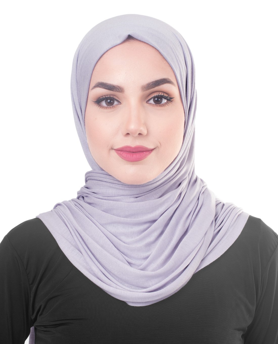 Silk Route InEssence Women's Viscose Jersey Scarf Hijab (Misty Lilac, Medium)
