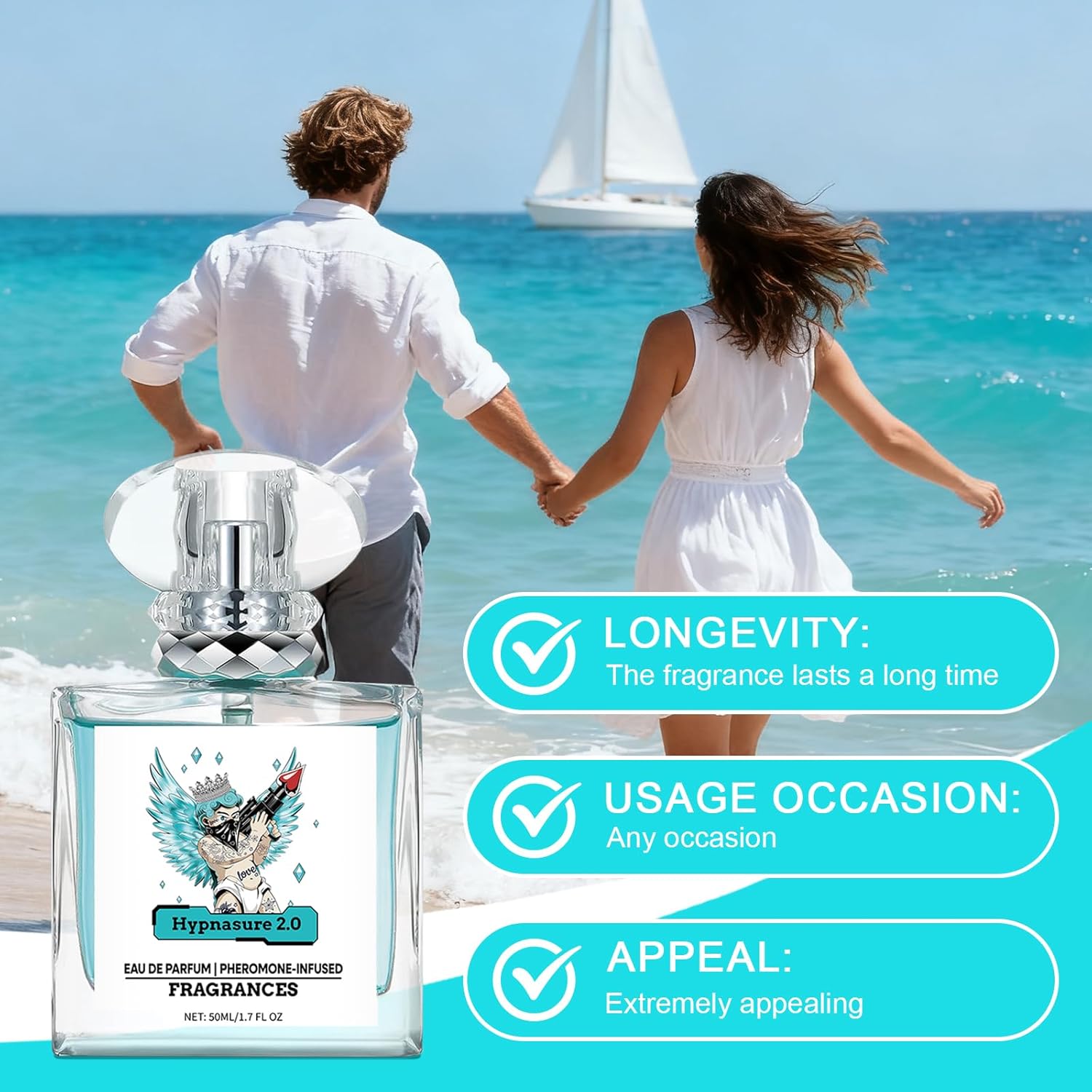 Original Hypnosis 2.0 Pheromone Cologne for Men – Long-Lasting Eau de Parfum, Fresh... - Image 4