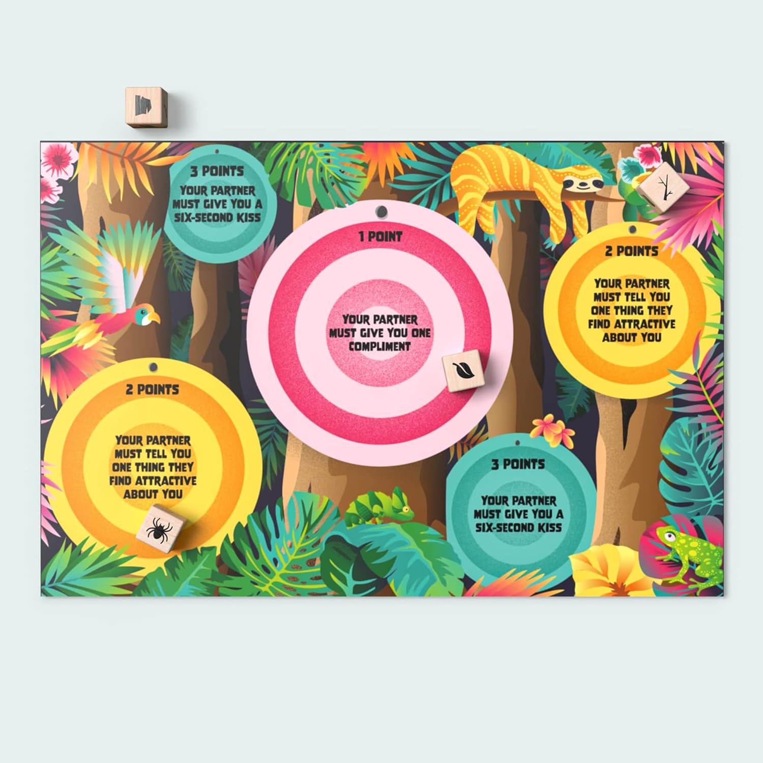 Date Night Box - Fun and Adventurous Romantic Gift for Couples - Date Night Games with Exciting Date Ideas for Couple: Girlfriend, Boyfriend, Newlywed, Wife or Husband (Stranded in Love)