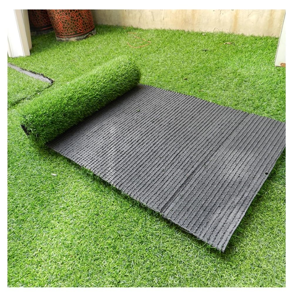 Sztuczna trawa, realistyczna murawa, rolka ze sztucznej trawy, realistycznie wyglądająca rolka dywanu, 20 mm grubości, sztuczna trawa na patio, ogród, balkon, do szkoły, na trawnik, dekoracja (1