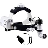 10 Watt ENT Surgical LED Headlight for Doctors Hospital and Multi Purpose &lpar;Non-Adjustable Focus of Light&rpar;
