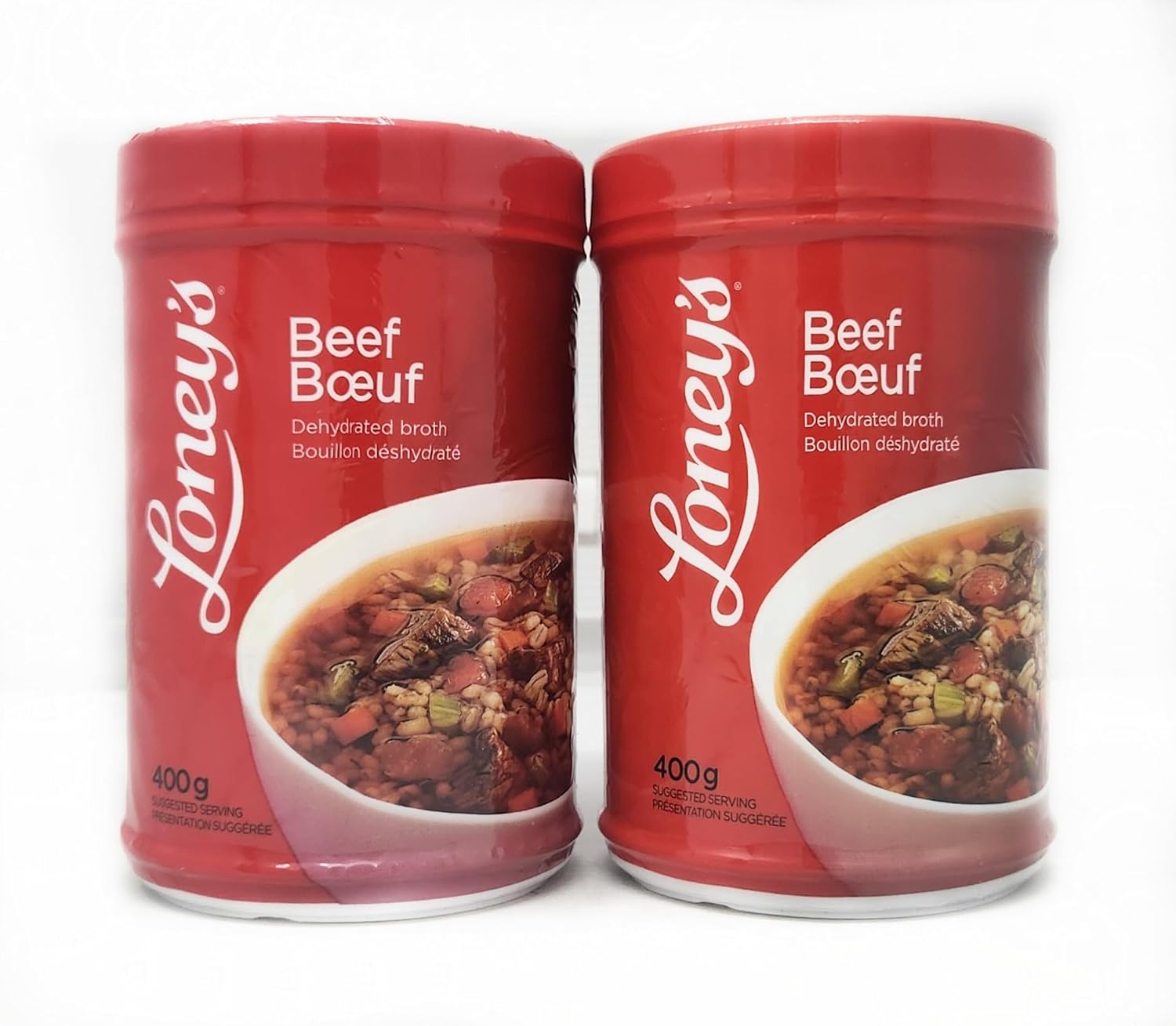 2 Pack of Poutine Gravy Mix 400g 14.11oz Imported From Canada Loney's Chicken Poulet Beef (Beef)