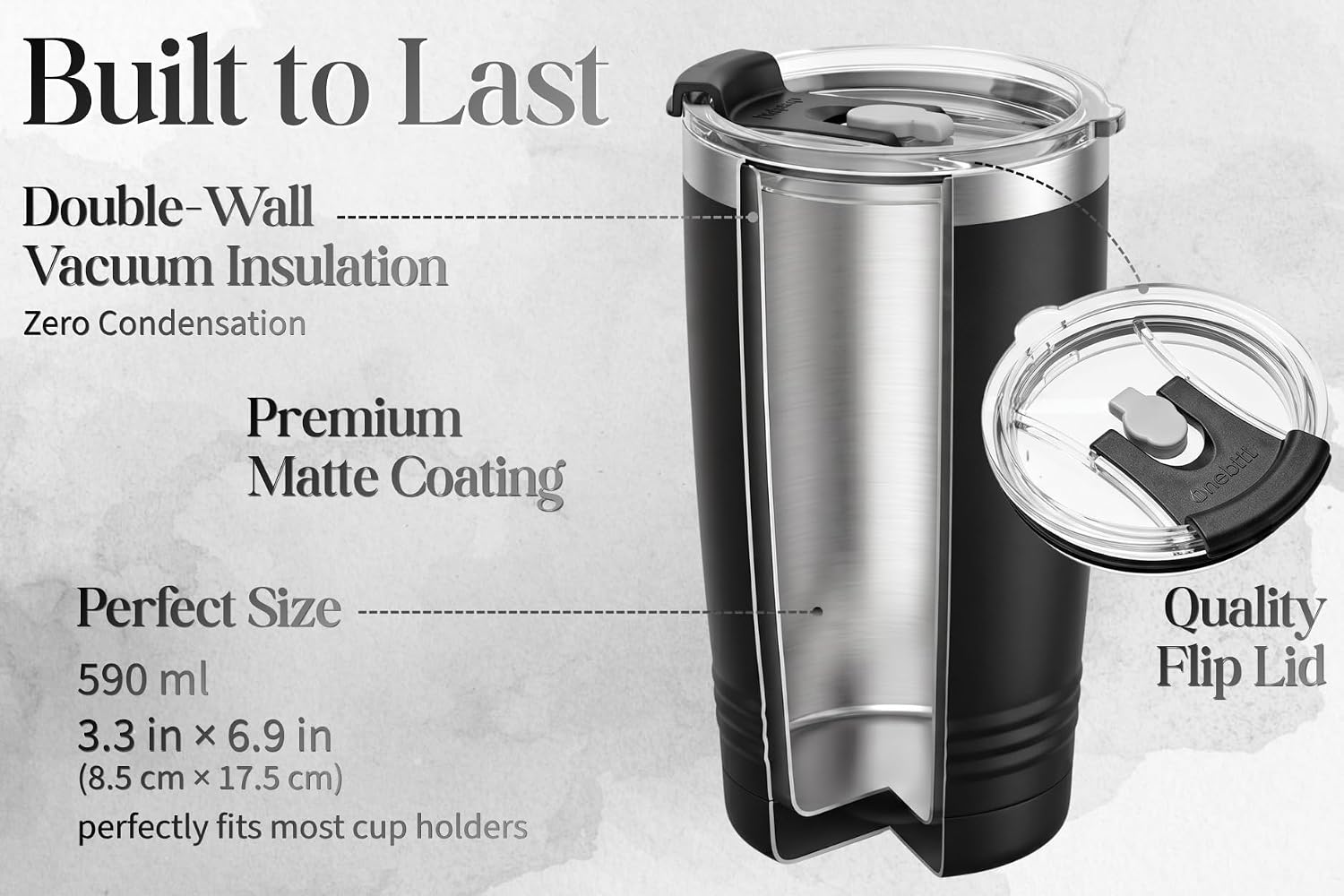 Onebttl Engineer Gifts for Men, Funny Gifts Set for Mechanic, Electrician, Civil Engineers on Birthday and Chistmas - 20oz Tumbler Pen Journal