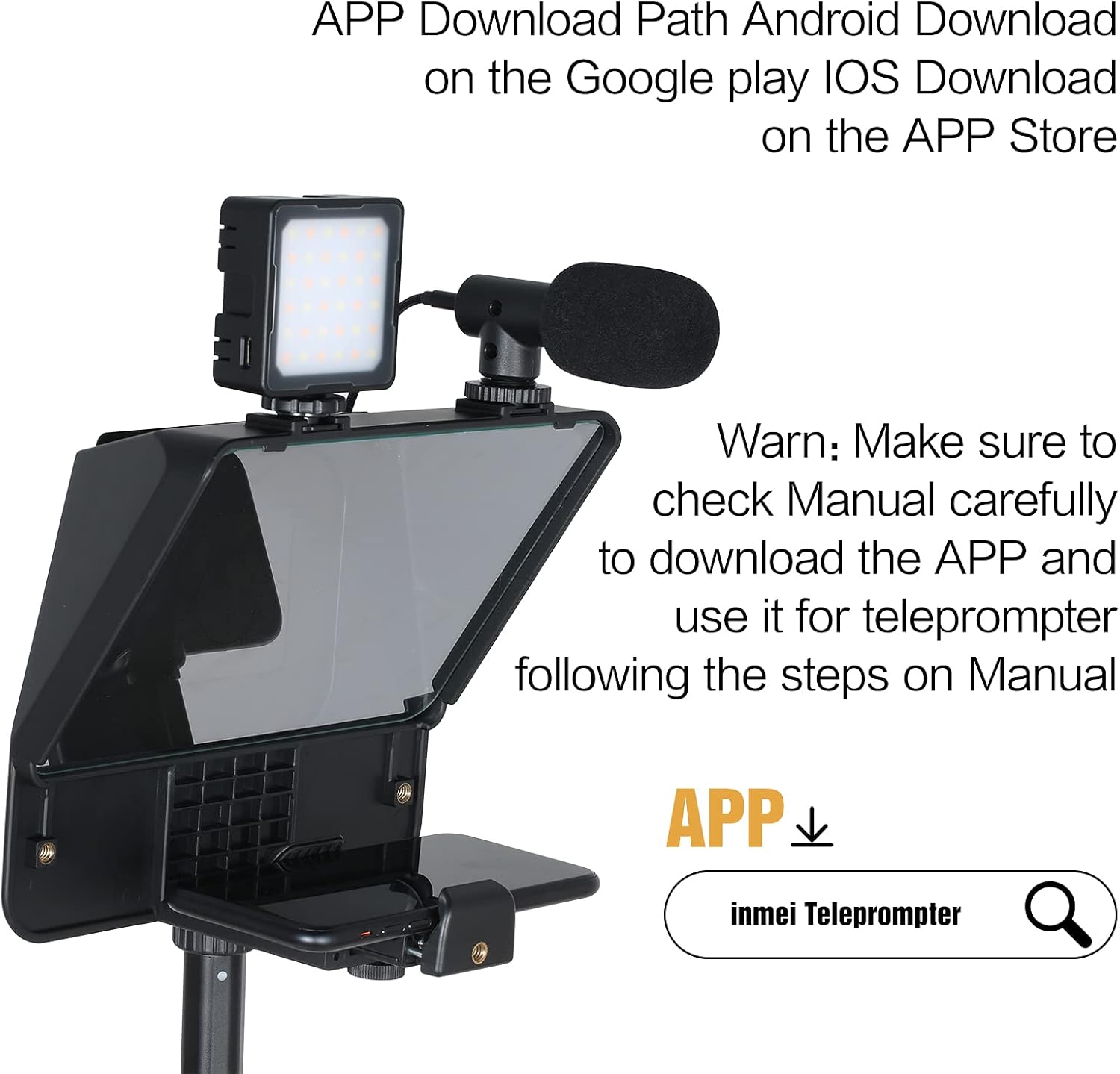 Teleprompter App Download Instructions