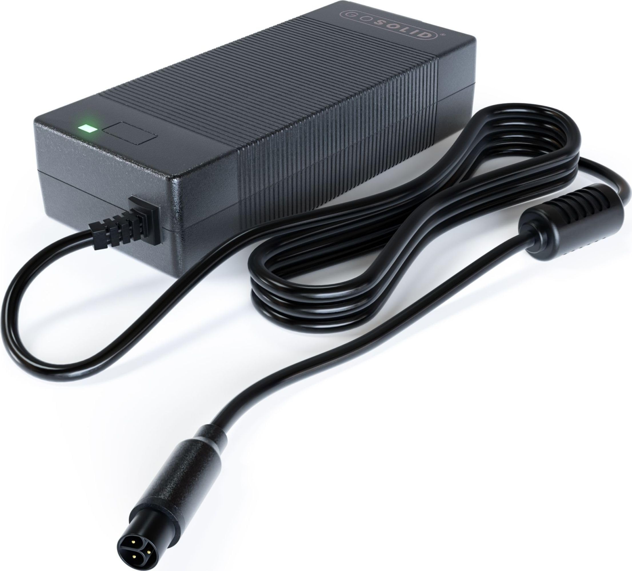 GO SOLID! Chargeur Vélo Électrique 36V 3 Broches modèle STC-8127LC