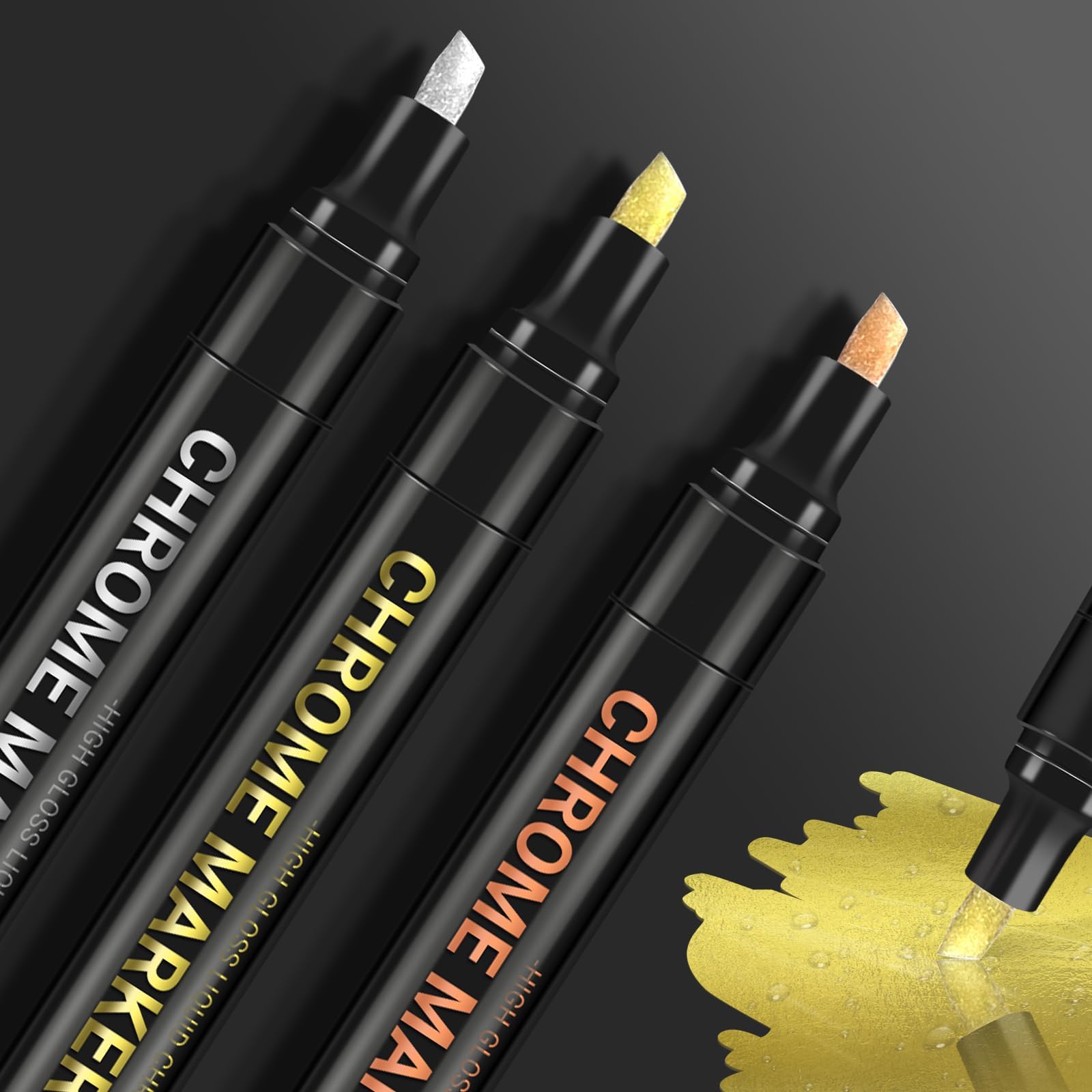 3x Spritzstifte Wasserspritzer - 2-in-1 Scherzstifte Für Spaß