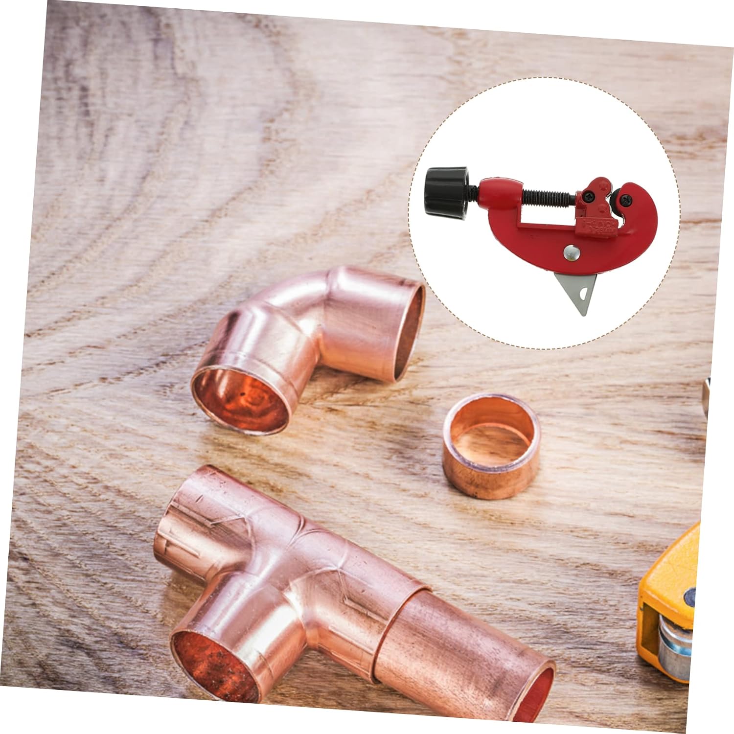 Mipcase Heavy-duty Tube Cutter Set Cutter with Blades for Copper Pvc and Stainless Steel Portable Durable and Easy to Use for Home and Professional Applications