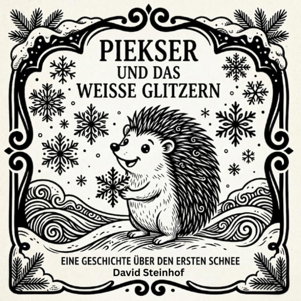 Piekser und das weiße Glitzern: Ein Igel-Abenteuer im Schnee
