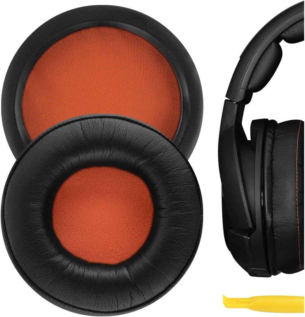 Geekria QuickFit Protein Leather Replacement Ear Pads for SteelSeries