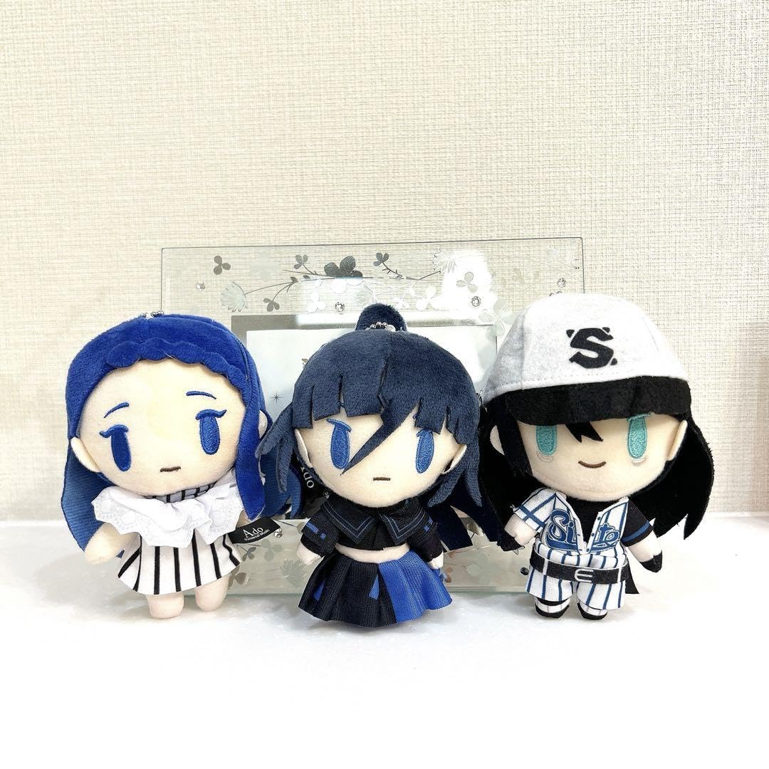 Ado ぬいぐるみ　3体セット Ado Plush Mascot Set Of 3 12cm Round One Limited 2021 Taito
