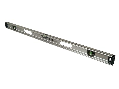 Stanley Xtht1-42138 Niveau Tubulaire 180 Cm Gamme Fatmax - Corps En Aluminium Ultra Léger - Fioles Monoblocs - Niveau Profilé Ultra Résistant - Précision +/- 1Mm/M