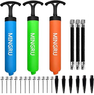 Ball Pump for Basketball, Soccer, Volleyball, Rugby, Water Polo Ball & Other Inflatables Air