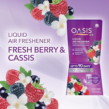 Liquid Air Freshener (Fresh Berry & Cassis)