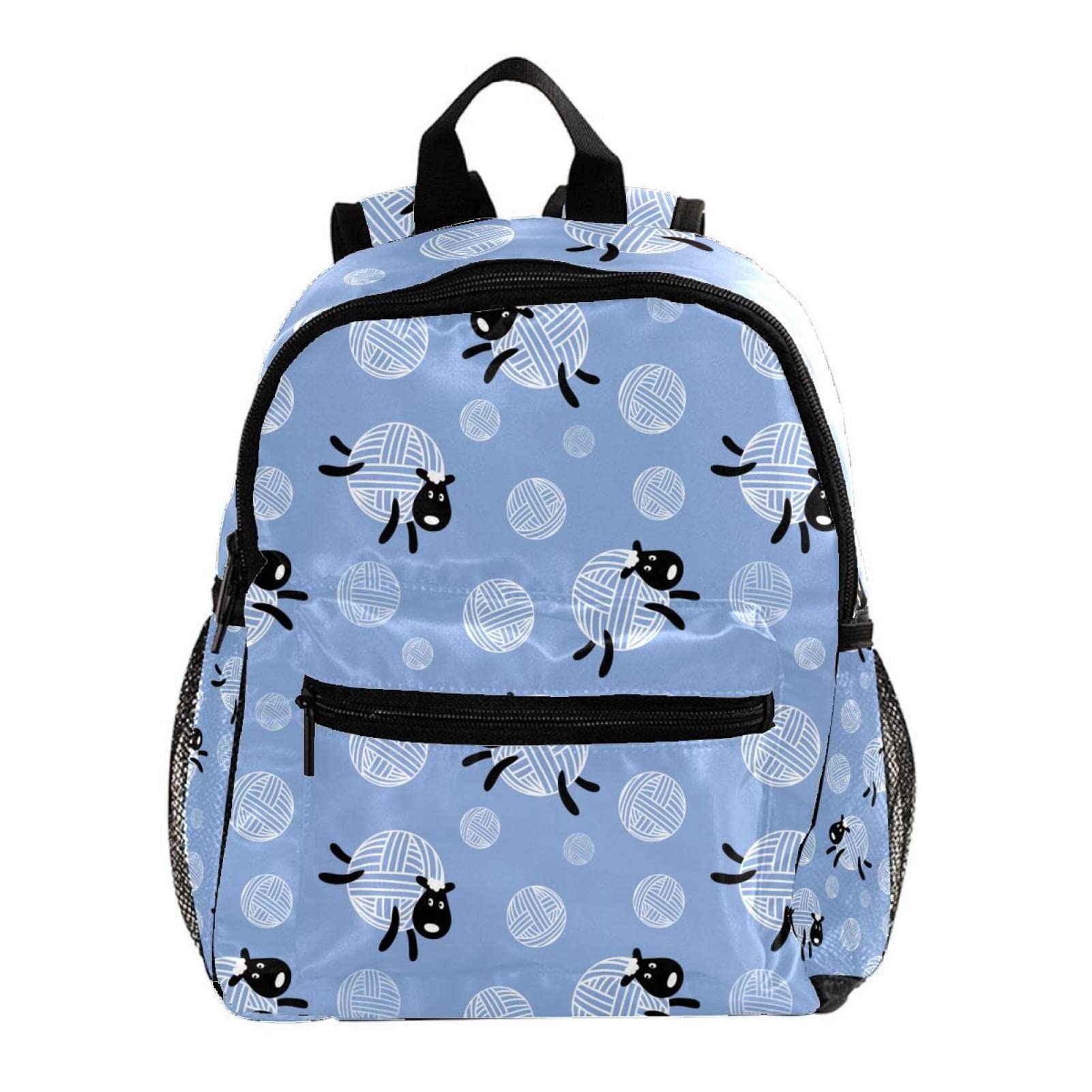 Sac à dos pour garçons et filles pingouin de Noël multicolore 30 cm