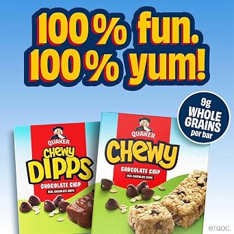 Quakar Chewy Granola Bar, Variety Pack, 60 ct.