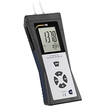 Differential Pressure Gauge PCE-P01 Differential Manometer for The Measuring Range from -140 to +140 MBA from PCE Instruments