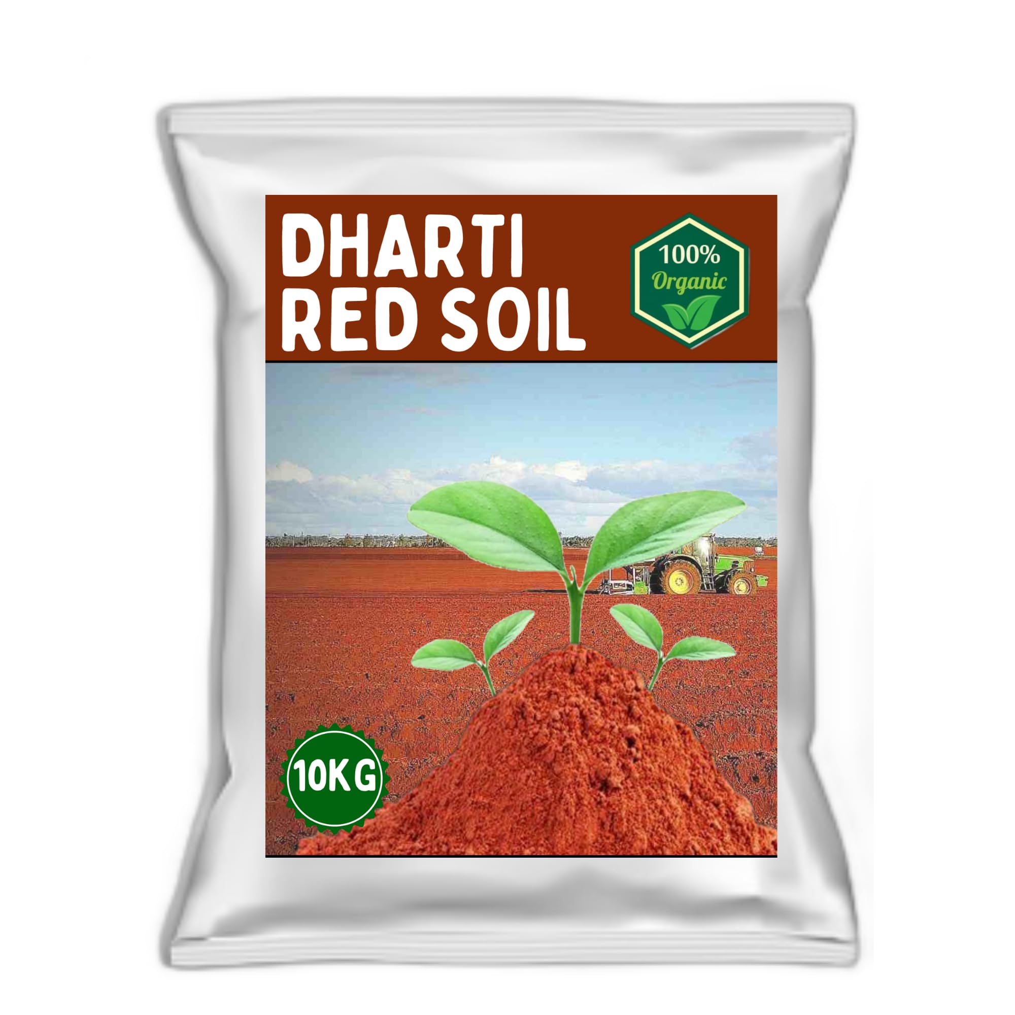 DHARTI ORGANICS Garden Red Soil 5 Kg | Red Soil Natural Organic, Well-Drained, and aerated Potting Soil for All Vegetables, Fruits, Flowers, Trees shrubs, and House Plants (10) (B0CYWS1SD3) Amazon Price History, Amazon Price Tracker