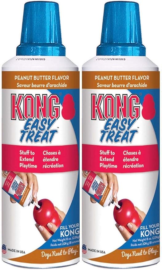 Kong Peanut Butter 8oz Pack of 2 Pet Supplies