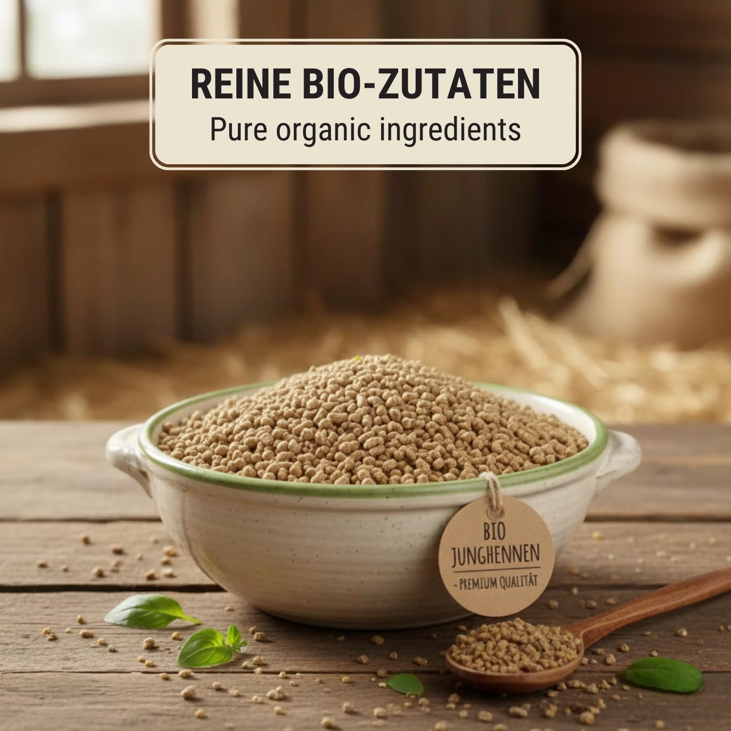 Agrarzone Bio karma dla młodych kur 20 kg – zrównoważona karma dla silnych kur młodych – ekologiczna karma dla kur dla optymalnego rozwoju od 6 do 21 tygodnia