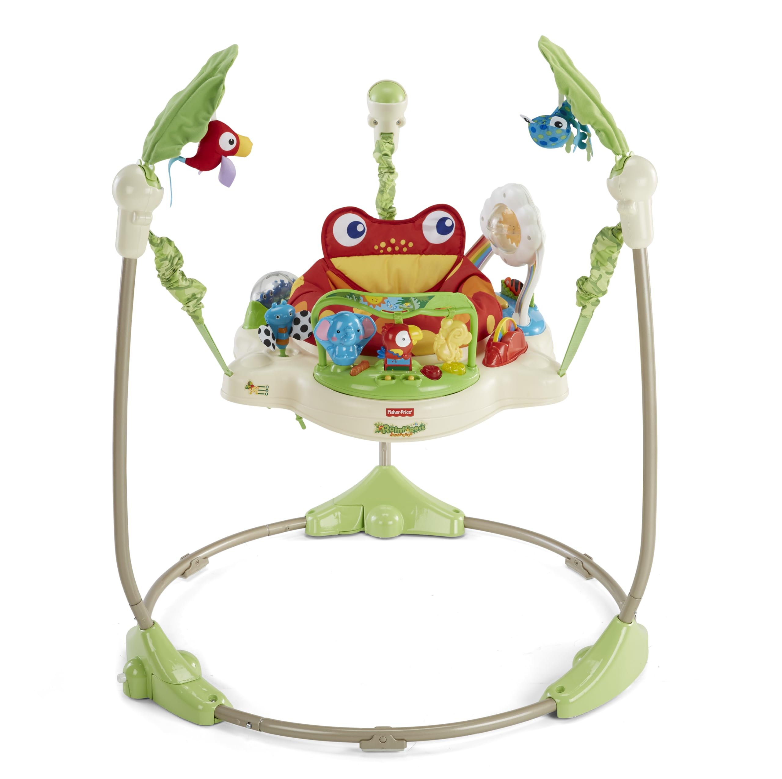 Fisher-Price Saltador Animalito de la Selva con Luces y Sonidos para bebé Mayor a 1 año