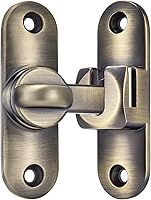 Vista 7 de 2 Paquetes de Pestillos de Bronce para Puerta de Granero, Cerradura de Portón de 90/180 Grados, Herrajes de Pestillos de Portón Abatible, Pestillo