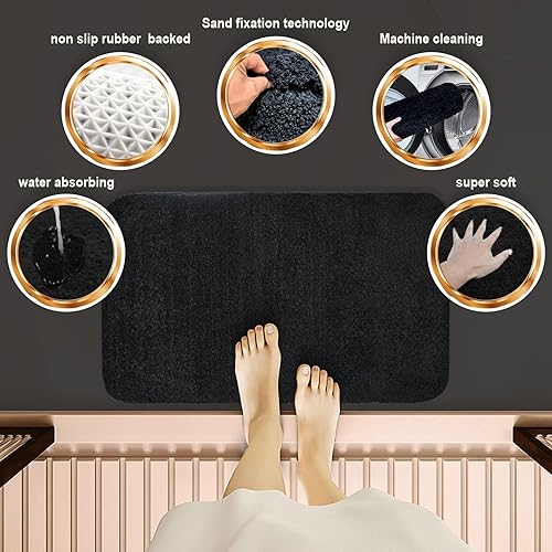 Miniatura 105 de Juegos de baño con cortina de ducha y alfombras