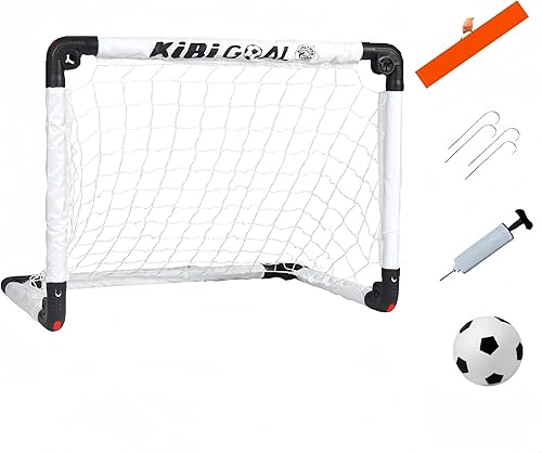 Soccer Goal, Small Foldable Goal for Kids, Kids Goals for The BackyardIndoorOutdoor, Mini Soccer Toys Gifts for Children