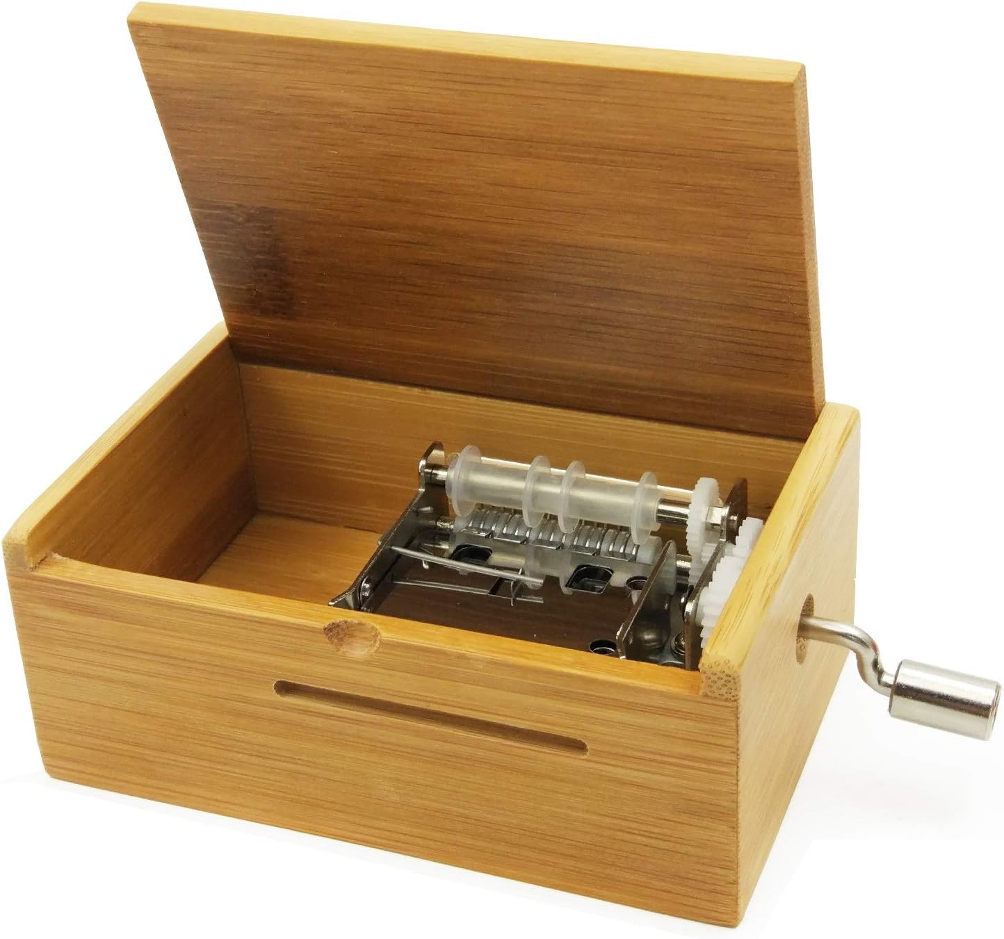 Music Box Movement 15 Note Make You Own Song with Tool Kit (with Bamboo Box)