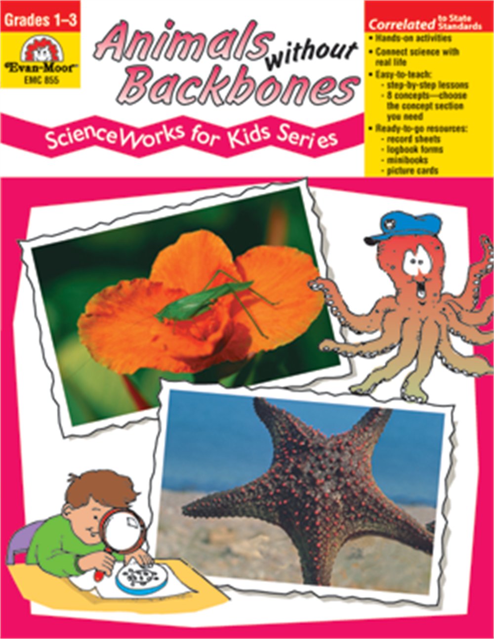 Animals Without Backbones, Grades 1-3: Moor, Jo Ellen: 9781557996848 ...