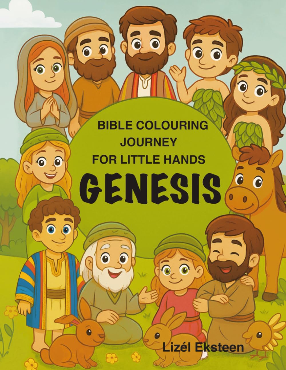 Genesis - Bible colouring journey for little hands
