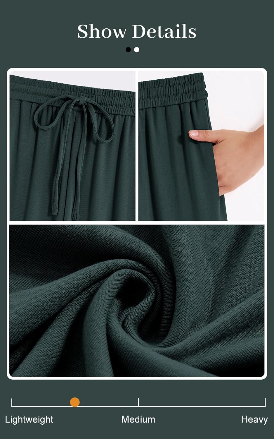 PRETTYGARDEN Womens 2 Pieces Lounge Sets Crewneck Long Sleeve Wide Leg Drawstring Pants Tracksuits Loose Fit Outfits Set - Image 6