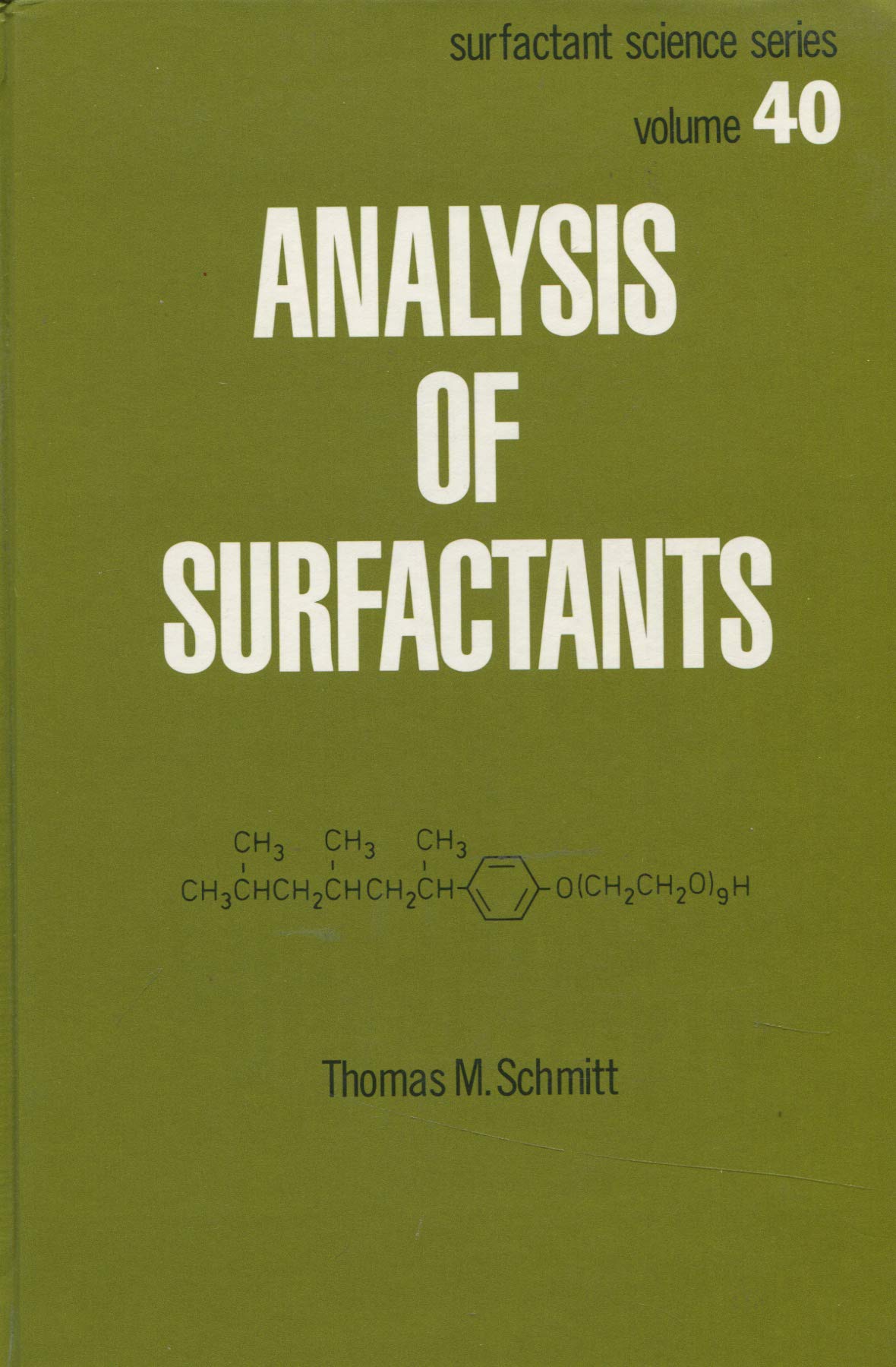 Buy Analysis of Surfactants: v. 40 (Surfactant Science) — BookShops.in