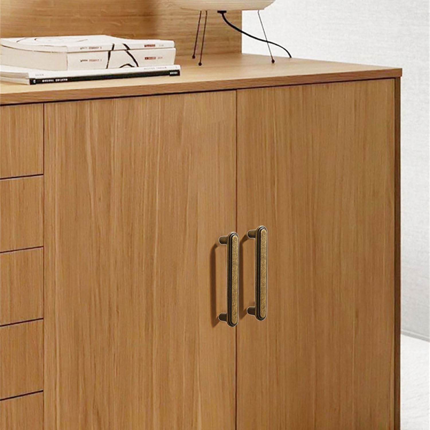 クラシック家具ハンドル金属食器棚取手レトロワードローブハードウェアスムーズな操作ロングサービス仕上げ住宅用頑丈なアンティーク食器棚ハ