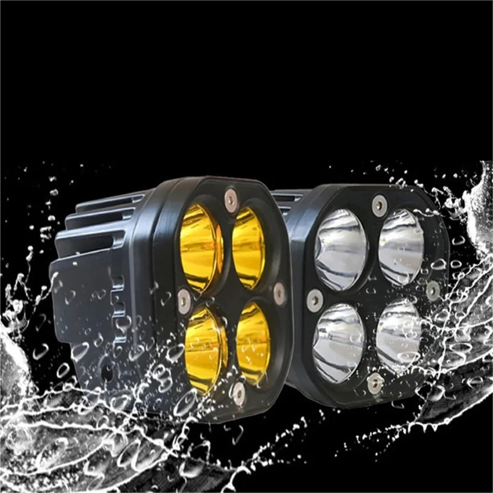 Faro Anteriore Faro Da Lavoro Per Moto Per Auto Faretto Impermeabile Fuoristrada Nebbia 20W/40W 12V/24V LED Circolare Quadrato