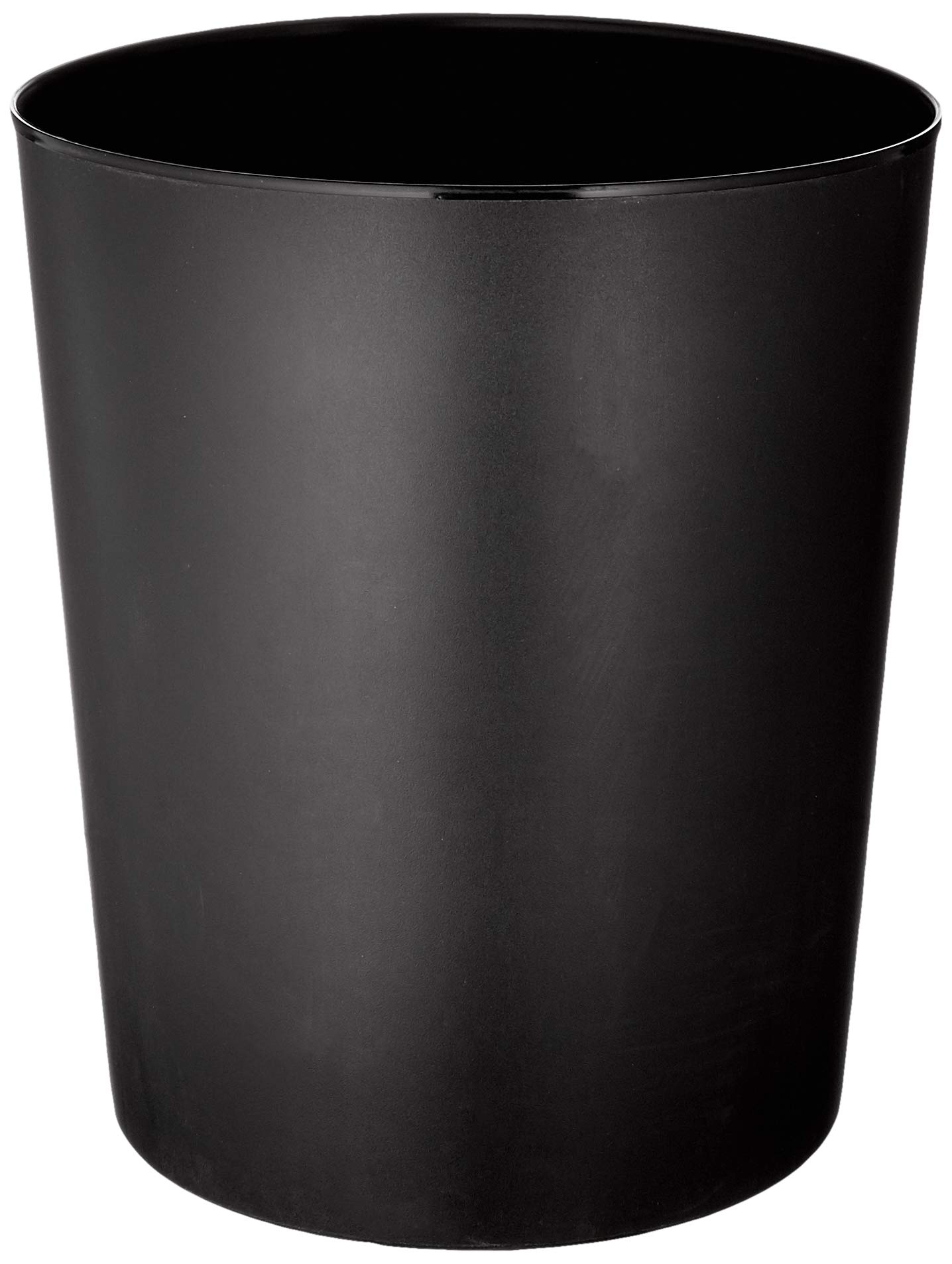 Läufer 26516 Papierkorb Allrounder 13 Liter, schwarz, runder Mülleimer, stabiler Kunststoff, Inhalt 13L, Abfalleimer, auswaschbar