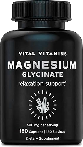 Miniatura 2 de Vital Vitamins Magnesium Glycinate 180 ct + Astaxanthin 60 ct