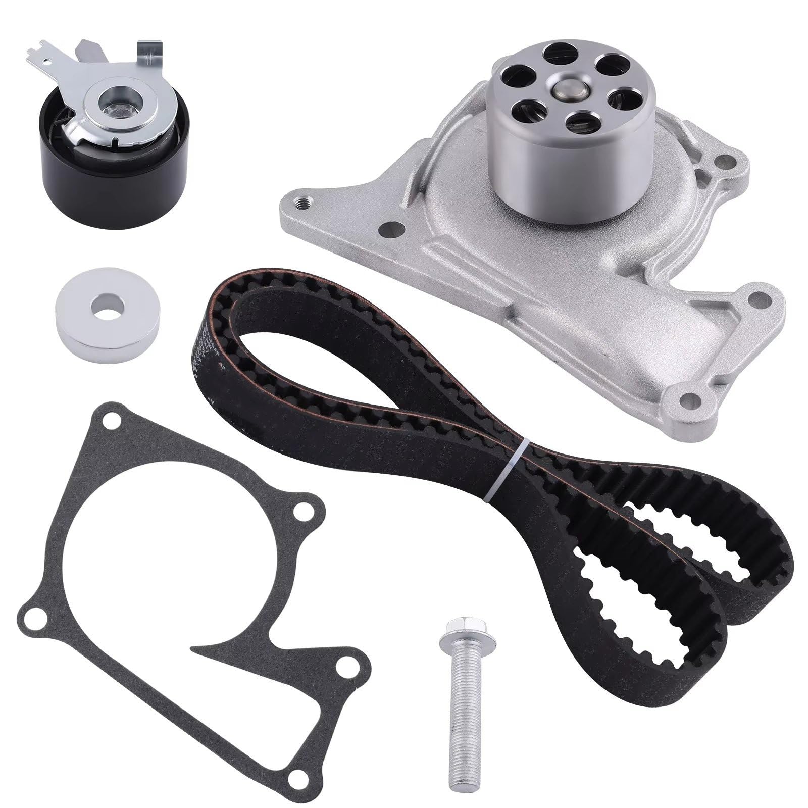 Correa de distribución para Nissan NV200 2013-2025, Pulsar 2014-2025, Qashqai 2015-2025. Kit de Bomba de Agua y Correa de distribución 6079930497.