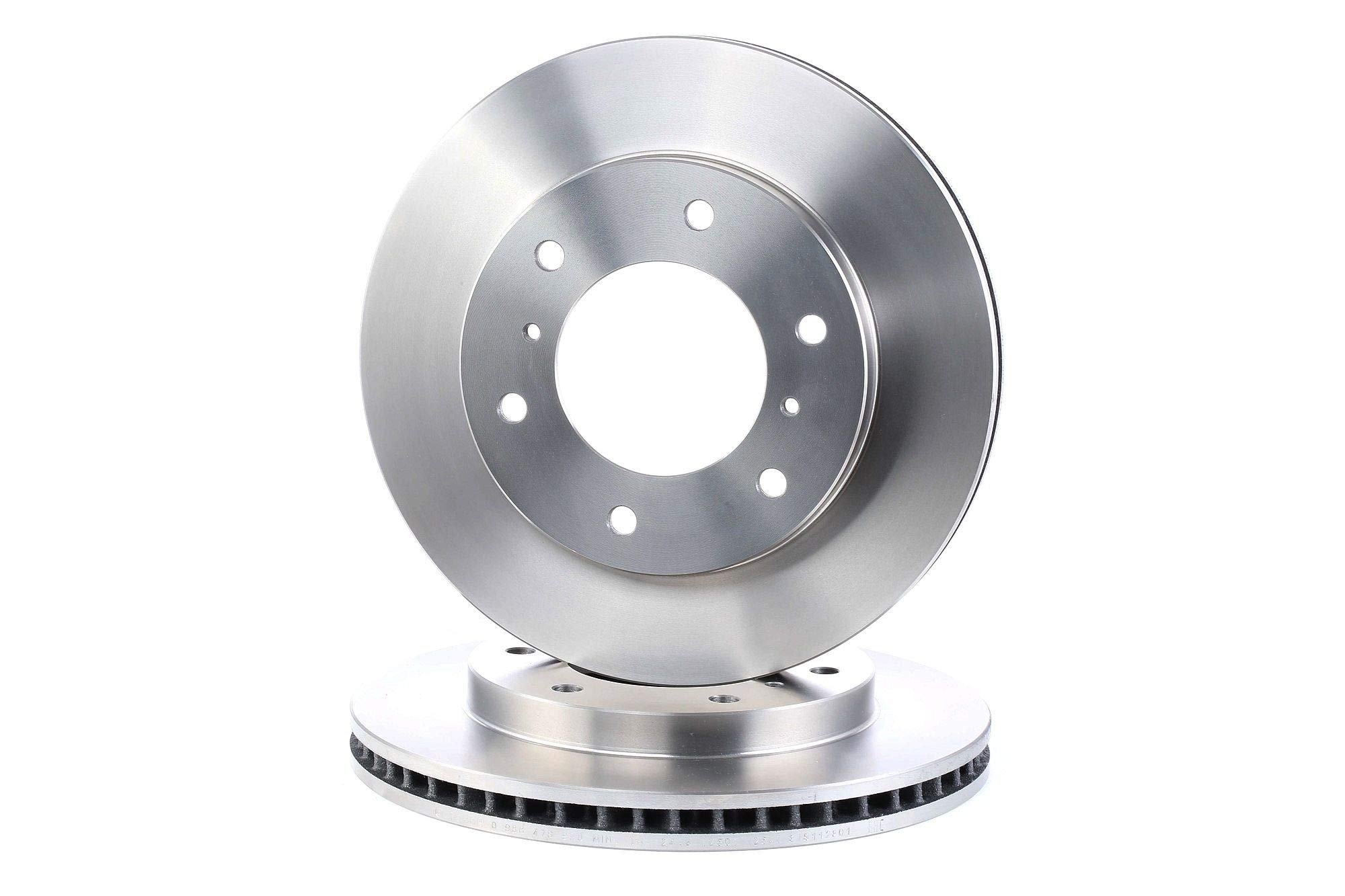 2x BOSCH Disco de freno Delantero Ø290mm Altura: 46,2mm Espesor: 26mm Corona de Agujeros - Ø: 139,7mm ventilado ventilación interna 0 986 478 990 Compatible con MITSUBISHI PAJERO IV V8W, V9W