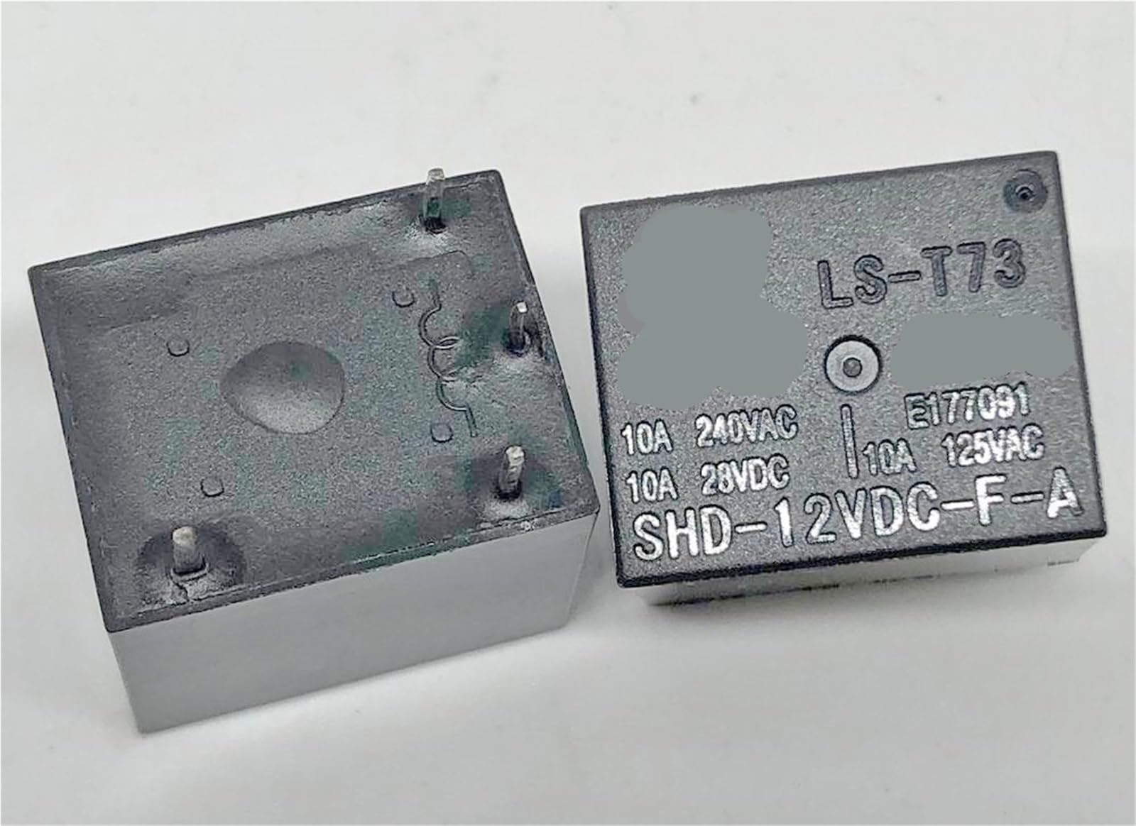 Relais 4 broches LS-T73 12V 10A pour circuit électronique