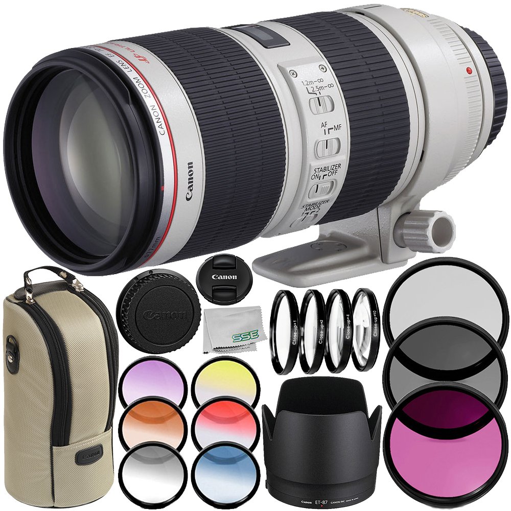 canonEF200mm F2.8L II USMUVフィルター付